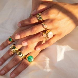 Anna Beck Wavy Cigar Band Ring